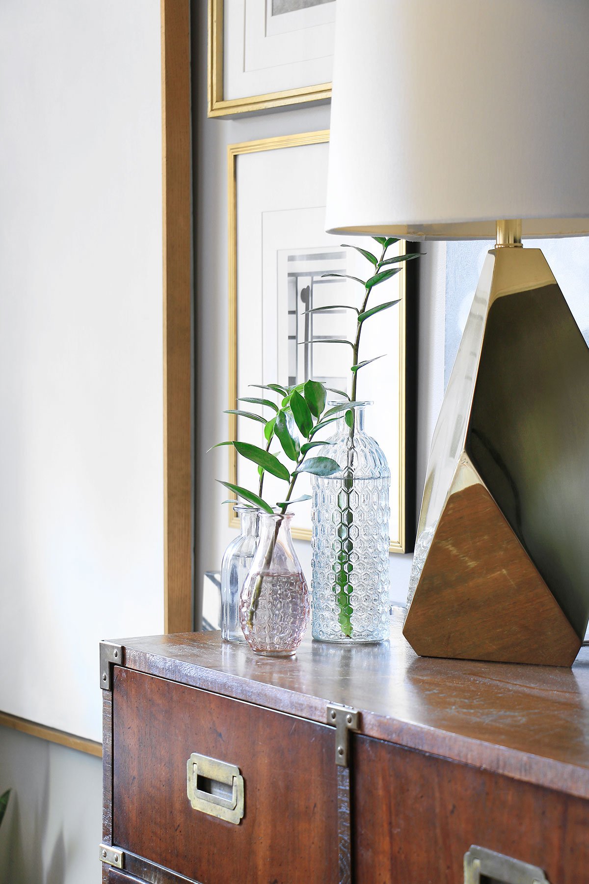 Campaign style dresser