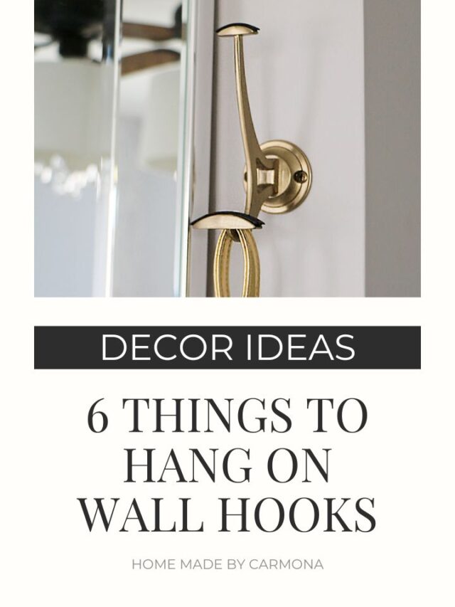6 Things To Hang On Wall Hooks