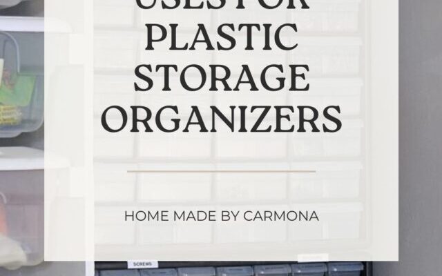 Plastic Storage Organizers