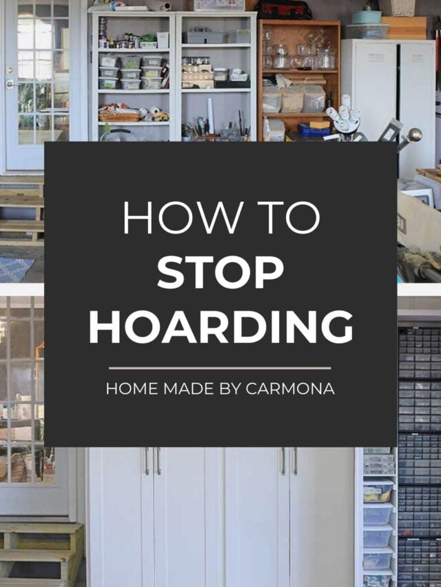 How To Stop Hoarding