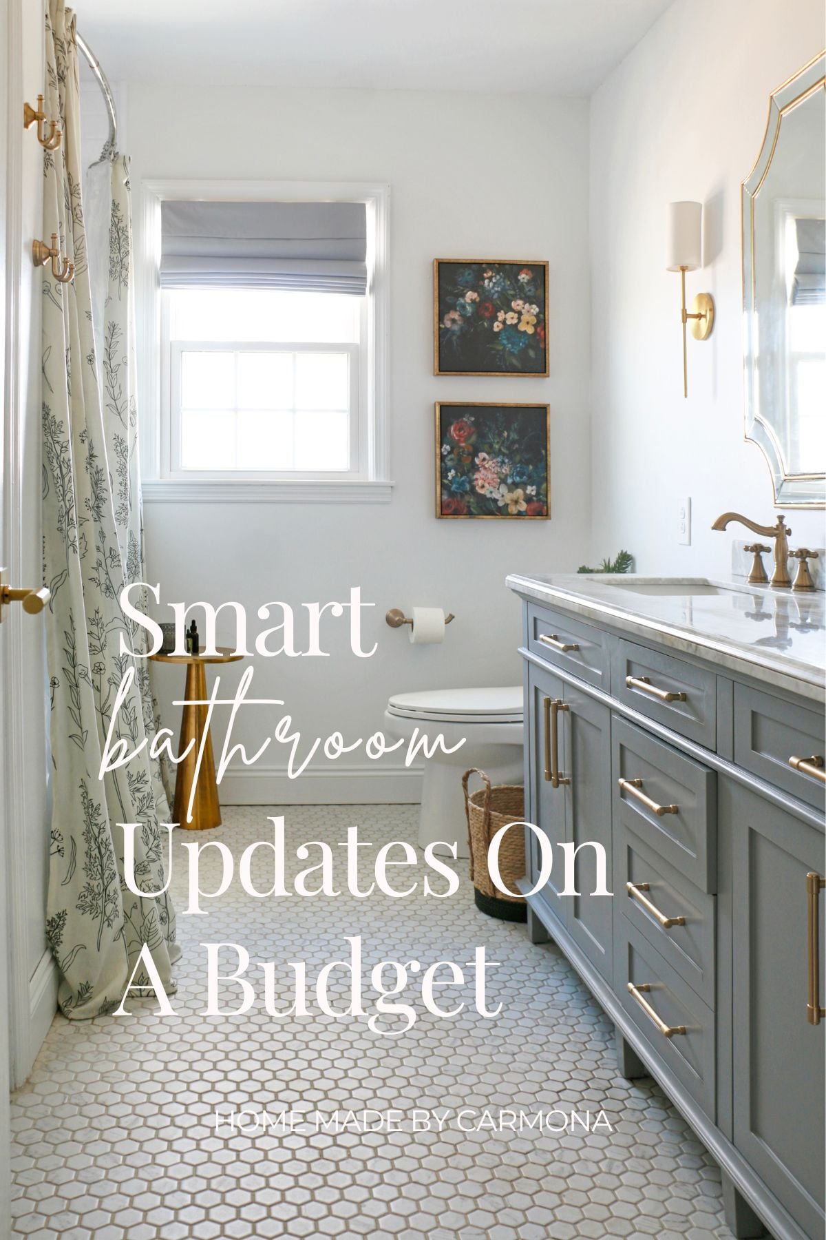 traditional style bathroom update