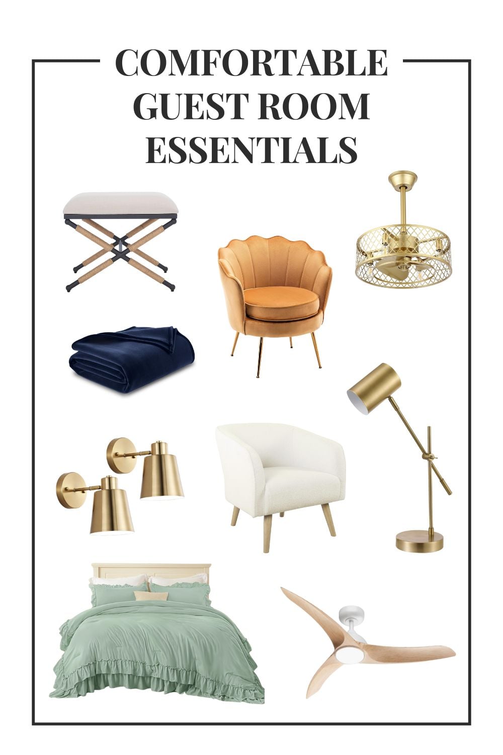 Comfortable guest room essentials from Amazon