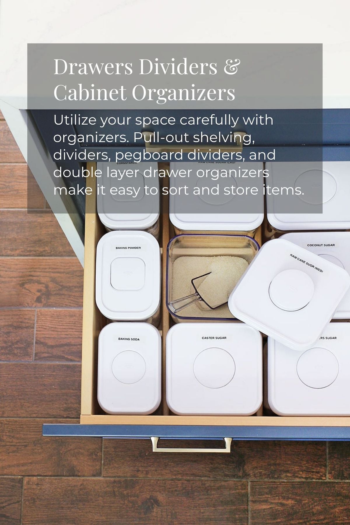 Kitchen Drawer Dividers & Cabinet Organizers