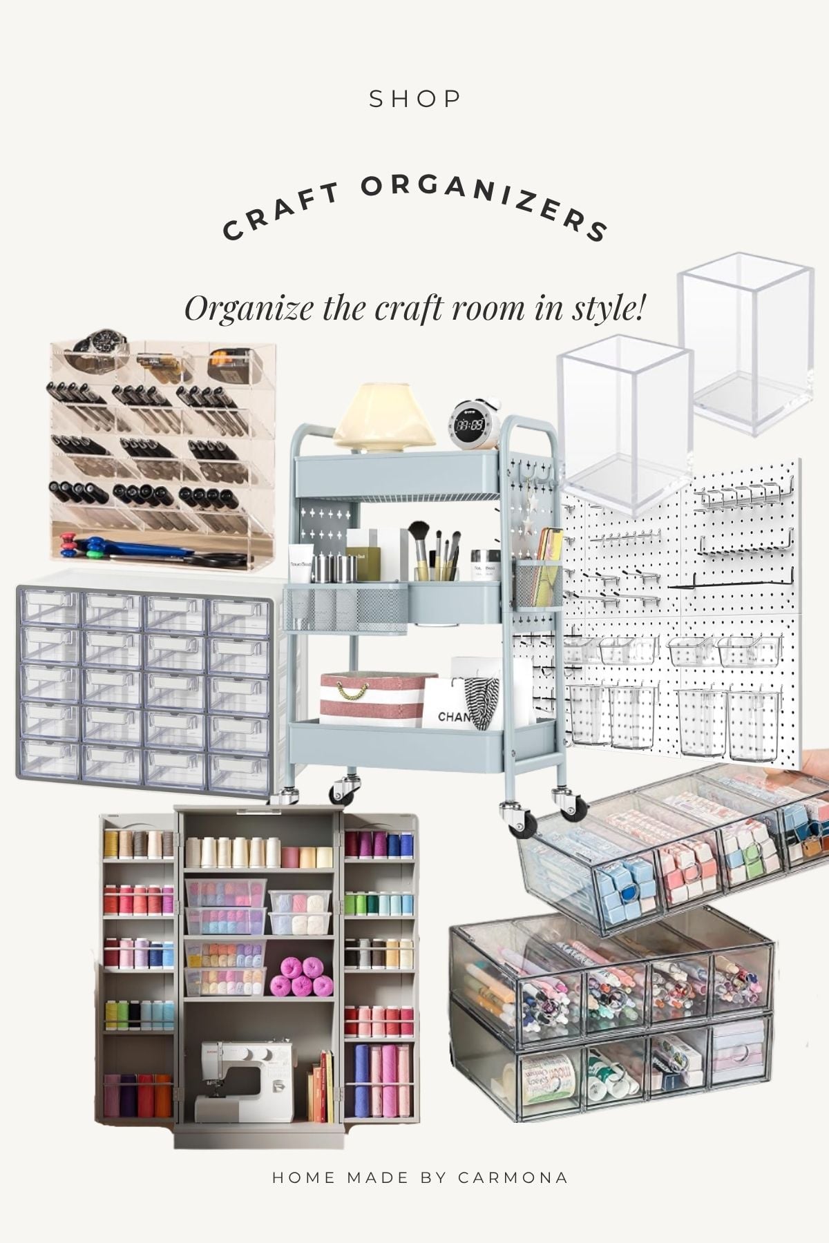 Shop craft room organization ideas