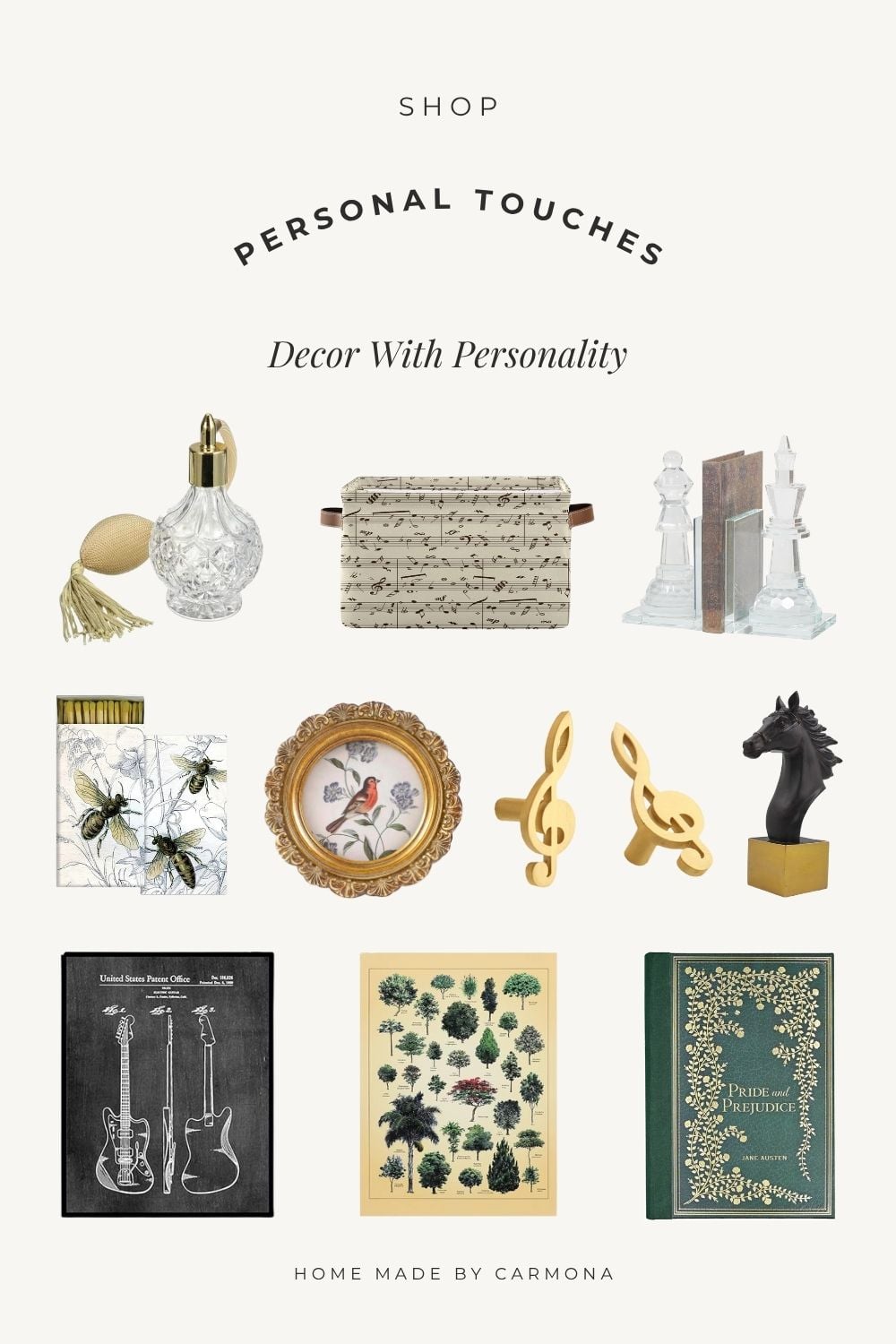 Home decor products related to hobbies and interests